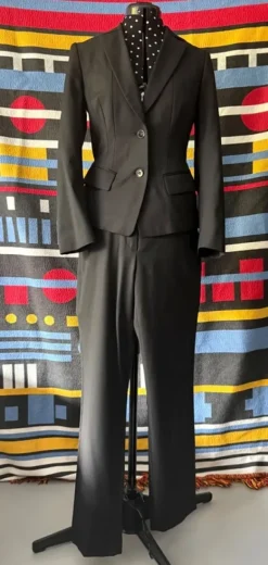 JOOP! Black Virgin Wool Suit
