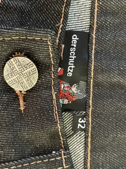 Jortsy Derschutze Raw Denim „Aziza” czarne