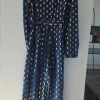 Jumpsuit med Guldprint
