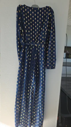 Jumpsuit med Guldprint