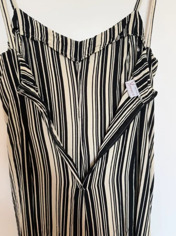 Jumpsuit Svart/vit-randig H&M