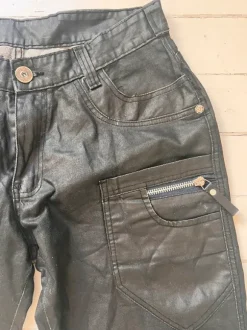 Just Cavalli waxed denim