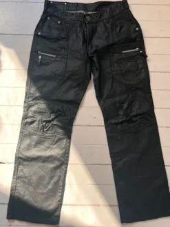 Just Cavalli waxed denim