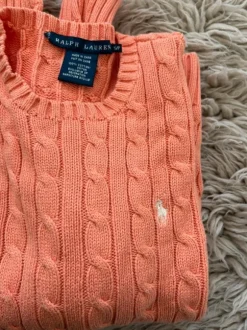 Kabelstickad tröja Ralph Lauren