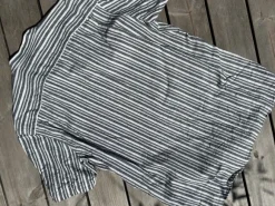 Kantt kortærmet linen herre shirt