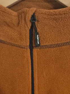 Karry/orange farvet fleece - Nanok