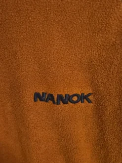 Karry/orange farvet fleece - Nanok