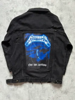 Katana Jeansowa Metallica Ride the Lightning r. M | custom