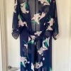 Kimono med bindebånd