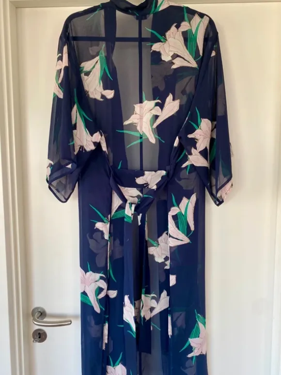Kimono med bindebånd