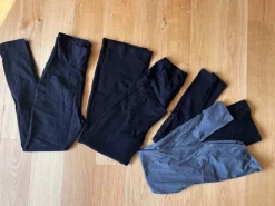 Klädpaket - Fyra par gravidbyxor i olika modell, strl M