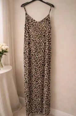 Klänning leopard Amisu