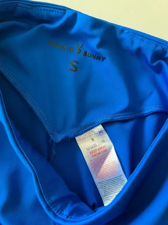 Kobaltowe leginsy sportowe S Cardio Bunny NOWE 🩵