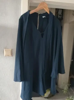Kombinezon ASOS granatowy rozm 18/46 bardzo elegancki jak nowy