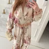 Komplet premium wizkoza jedwab made in Italy elegancki old money wakacje wyjazd premium uni nowy