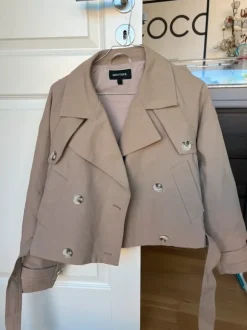Kort trenchcoat