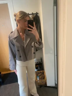 Kort trenchcoat