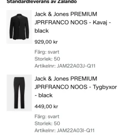 Kostym Jack & Jones premium