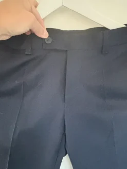 Kostymbyxor slim fit Dressman marinblå