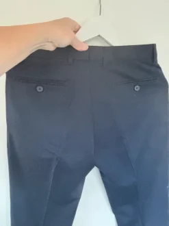 Kostymbyxor slim fit Dressman marinblå