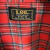 Koszula -Lee - Sanforized - Union Made Shirts - flanelowa na zatrzaski