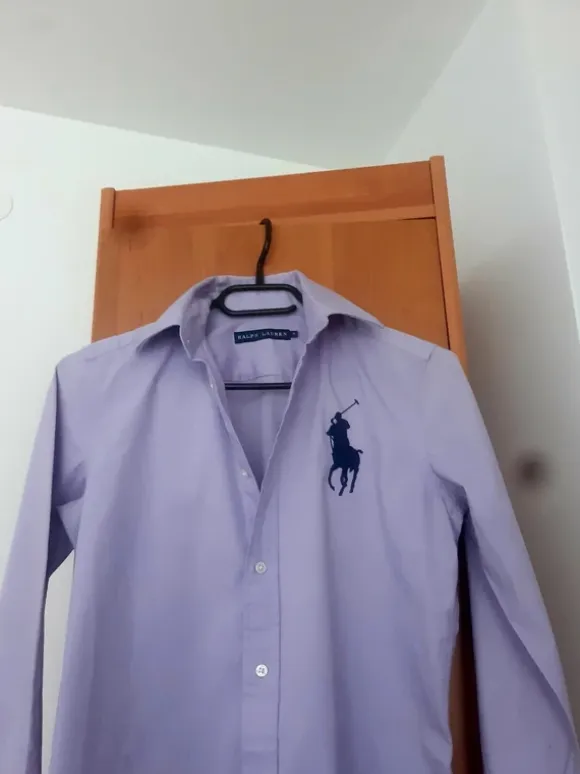 Koszula liliowa damska Ralph Lauren r.34/36
