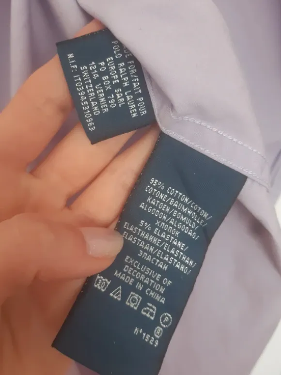 Koszula liliowa damska Ralph Lauren r.34/36