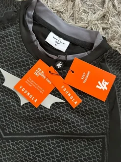 Koszulka Kompresyjna YoungLA Batman Czarna