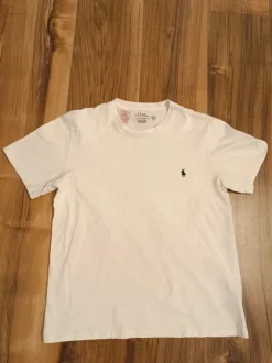 Koszulka polo biała rozmiar S