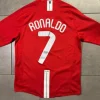 koszulka z długim rękawem Manchester United Ronaldo 2007-200