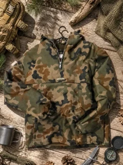 Kurtka wojskowa, bushcraft, kangurka