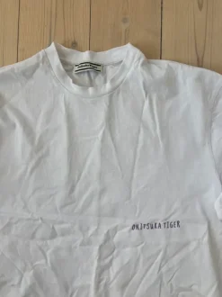 Langærmet hvid t-shirt Onitsuka Tiger