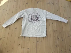 Langærmet hvid t-shirt Onitsuka Tiger