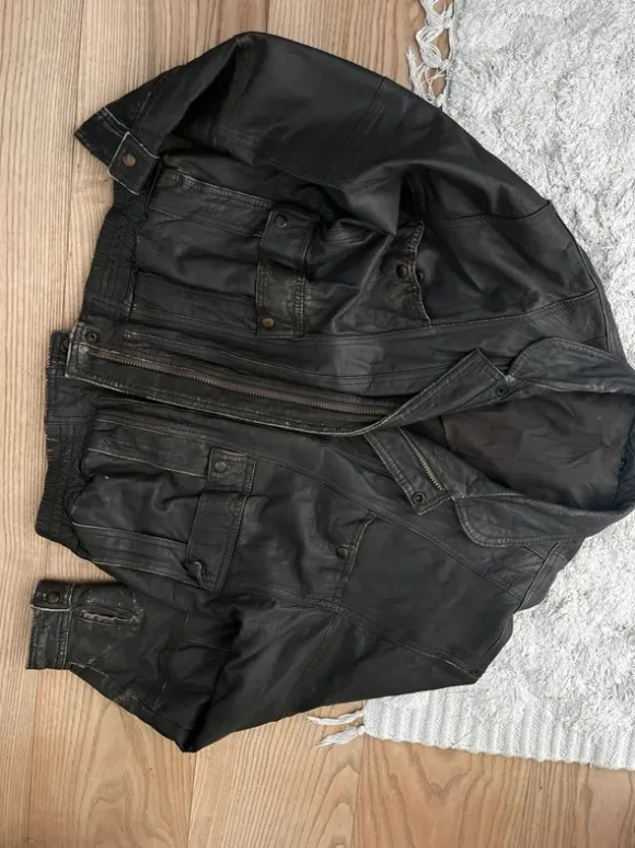 Leather jacket
