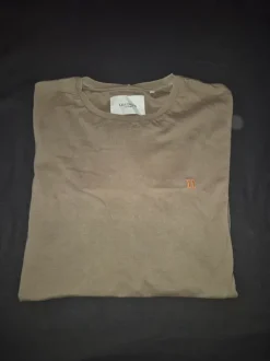 Les Deux T-shirt i lysbrun i Str. XXL sælges