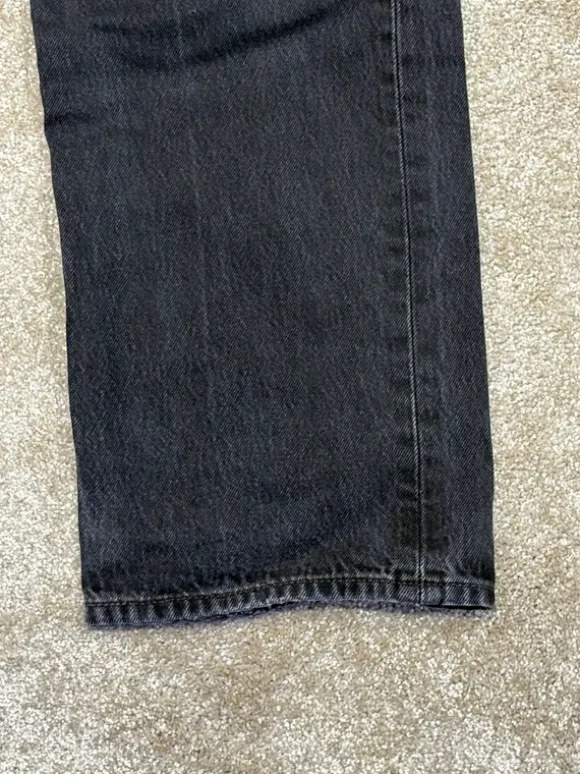 Levi’s 501 jeans W36 L32 black washed denim