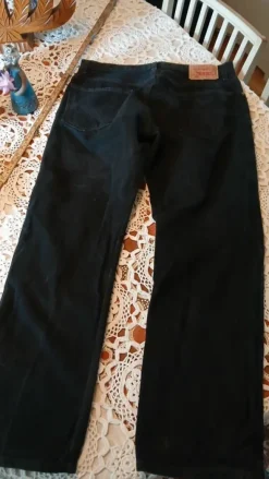 Levi’s 505 Regular Fit – svart/grå jeans W33 L30