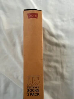 Levi’s ankelstrumpor – 3-pack (helt nya)