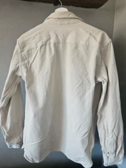Levi's Manchester skjorta, herr modell, benvit. Storlek M