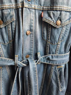 Levis płaszcz damski jeans r.L