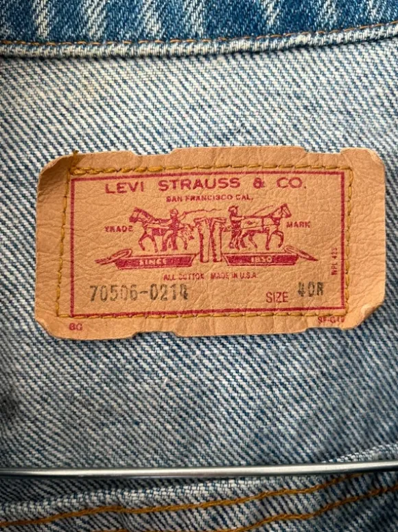 Levis type 3 trucker jacket made in USA