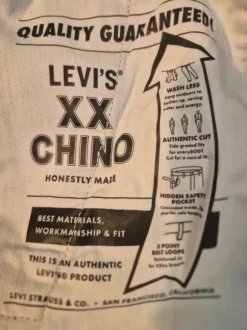 Levi's Xx Chino Authentic