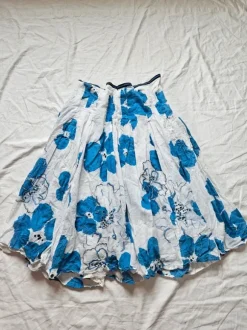 Śliczna midi spódnica fairycore witchy whimsy na lato softgirl bawełna stan idealny