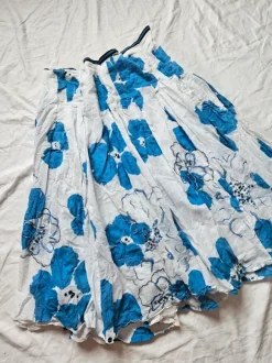 Śliczna midi spódnica fairycore witchy whimsy na lato softgirl bawełna stan idealny