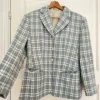 Light blue fitted blazer • preppy & classy vintage