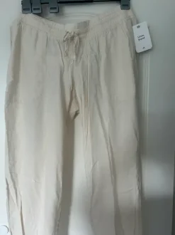 linen graviditets bukser / ventetøj