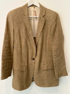 Lækker blazer i hør fra Diega