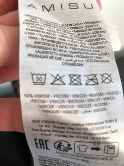 Långklänning i viskos