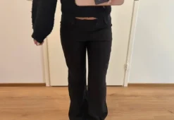 Low waist puvunhousut