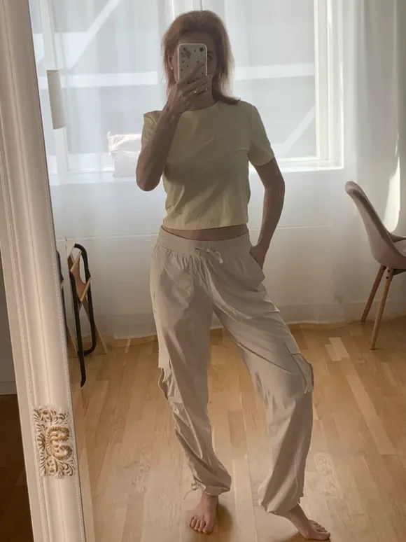 Lululemon cargo dance studio mid rise pants